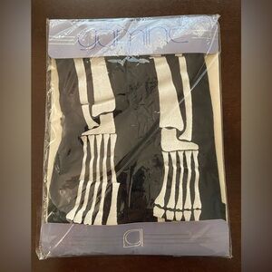 Gamine skeleton nylon tights vintage Halloween NOS in original packaging Easton